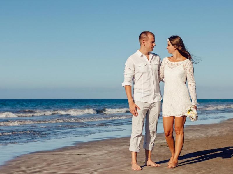 Eine romantische Hochzeit auf der dänischen Insel Bornholm